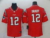 Nike Patriots 12 Tom Brady Red Inverted Legend Limited Jersey,baseball caps,new era cap wholesale,wholesale hats